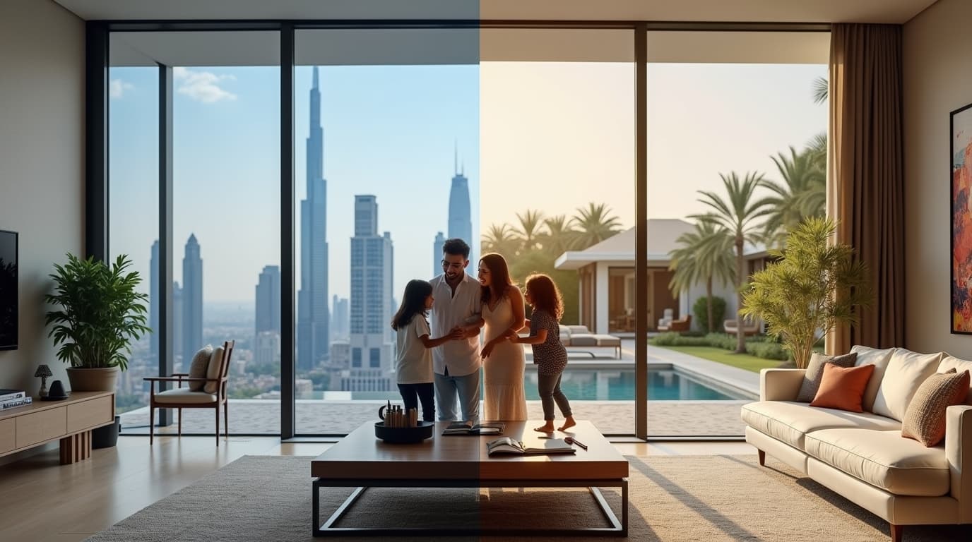 Villa vs Apartment Living in Dubai: The Ultimate Cost, Lifestyle & Investment Guide