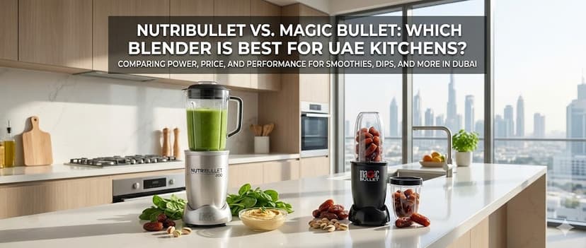 Nutribullet vs. Magic Bullet: Which Blender is Best for UAE Kitchens?
